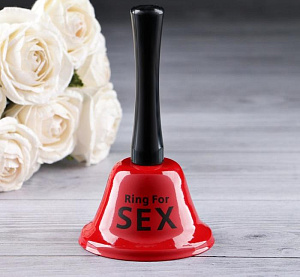 Колокольчик настольный "Ring for a sex"